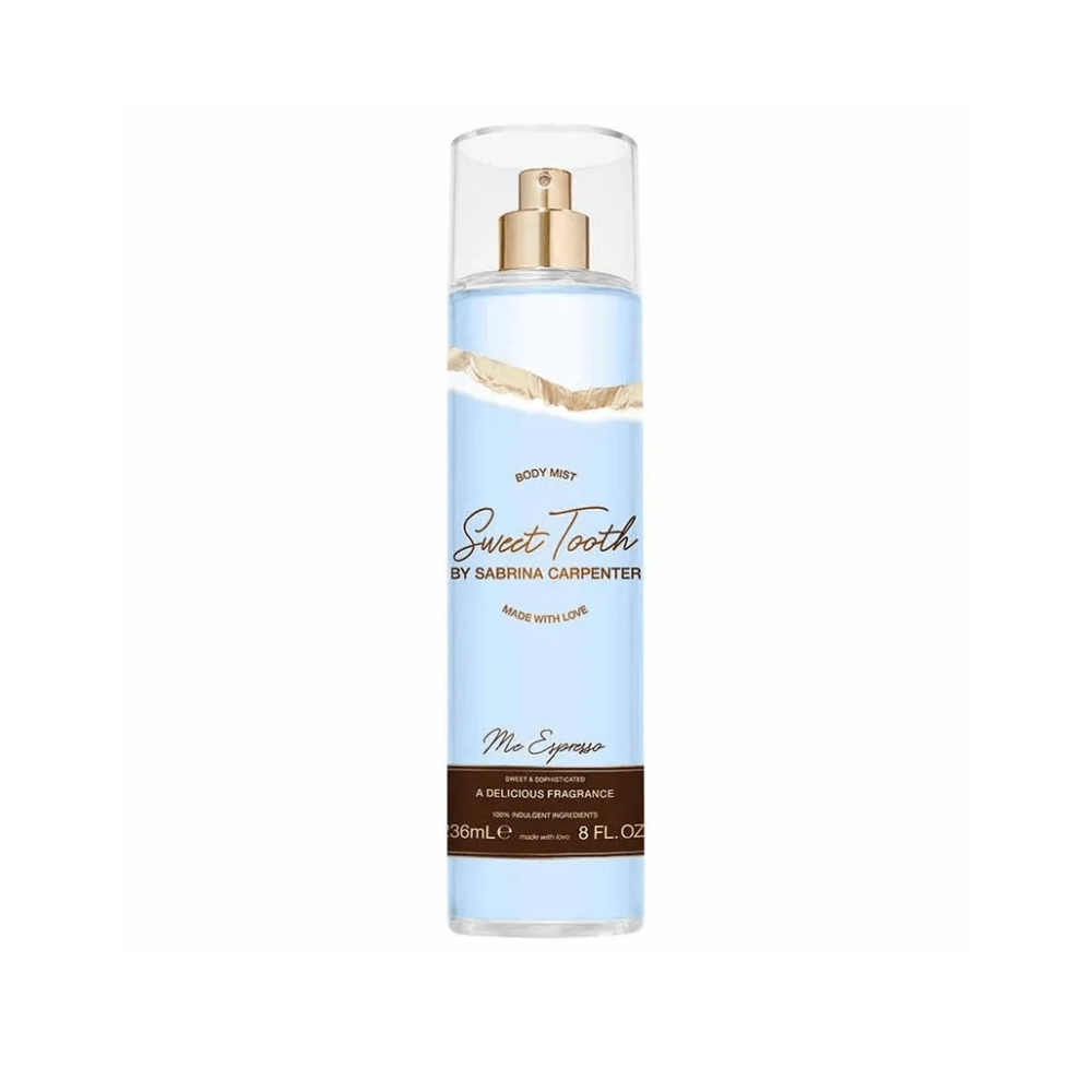 Body Splash Sweet Tooth Me Espresso Sabrina Carpenter - lybbeauty